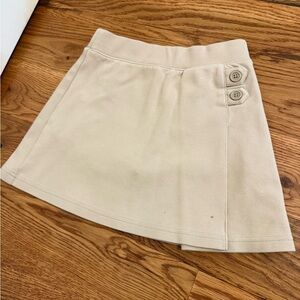Cat & Jack Uniform Khaki Skort size XS (4/5)